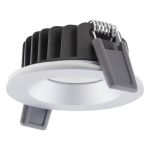 Ledvance LED Spot Air Fix Aluminium Zilver 6W 510lm 36D - 930 Warm Wit | Zaagmaat 68mm - IP65 - Beste Kleurweergave - Dimbaar